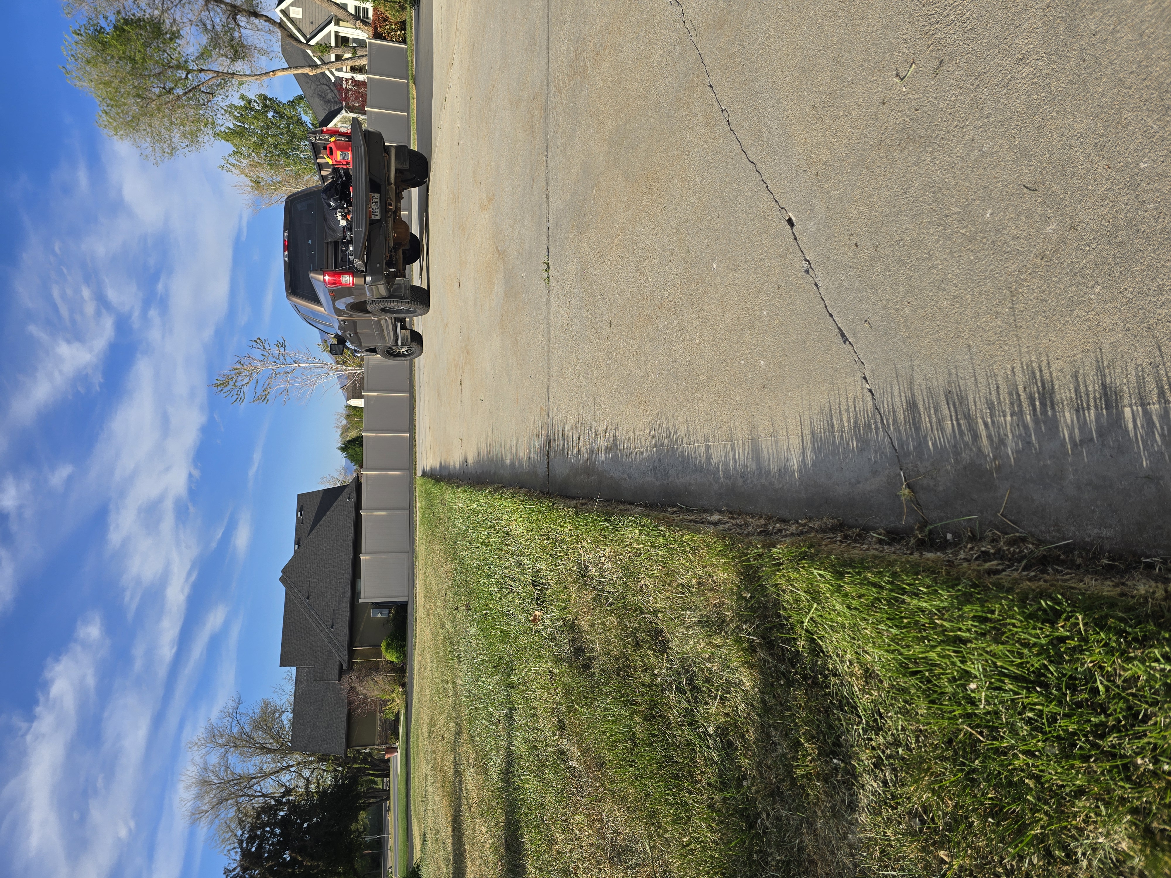 Lawn edging after